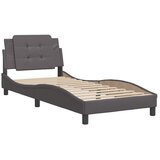  Okvir za krevet bez madraca Zadar sivi 90x190 cm od umjetne kože | shoptok.hr