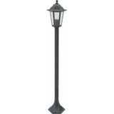 vidaXL Vrtna stupna svjetiljka od aluminija 6 kom E27 110 cm tamno zelena | shoptok.hr