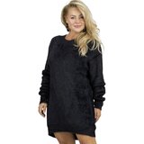 Pri Fluffy sweater knit dress round neckline FLUFFY Cijene