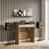 Dj stol Hrast artisan 102 x 45 x 102 cm Konstruirano drvo - Hrast artisan 102 x 45 x 102 cm Cijene