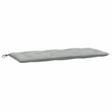  Jastuci za vrtnu klupu 2 kom svjetlosivi 120x50x7 cm tkanine | shoptok.hr