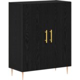  Visoki ormar Crni hrast 69.5x34x180 cm Inženjersko drvo | shoptok.hr