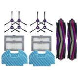 INORCO Valjčna krtača Stranska krtača HEPA Filter Mop Cloth Dodatki za Vr05r5050wk Sp Robotski sesalnik, (21841275) Cene