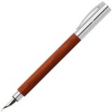 Faber-Castell nalivno pero Ambition Pearwood M, rdeče Cene