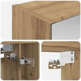  Kopalniška ogledalna omara s polico Oreh 60 x 14.5 x 70 cm, (5000232878) | Shoptok.si