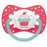 Canpol silikonska simetrična cucla 0-6m 23/282 "cupcake" - pink Cene