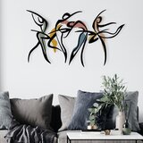 Atelier Del Sofa zidna dekoracija Dance S, 65.5x38.5 cm, Šarena Cene