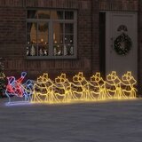  LED Božićna Dekoracija Šareni 69 x 79 cm PVC | shoptok.hr