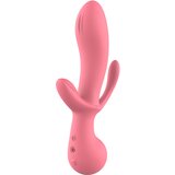 DREAMTOYS Amour Triple Pleasure Vibe Claire Red Cene