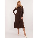 LAKERTA Dress-LK-SK-509792.21P-dark brown | Shoptok.si