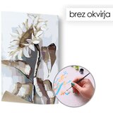  Slikanje po številkah BELA SONČNICA - Level Starter (set za) | Shoptok.si
