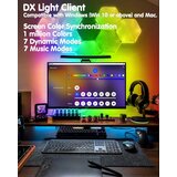 AURORIONCG USB RGBIC 4-stranski LED trak za 34" monitor | Shoptok.si