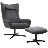Livetastic FOTELJ – SET, antracit tekstil | Shoptok.si