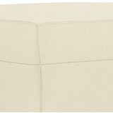  3-dijelni set sofa s jastucima krem od umjetne kože | shoptok.hr