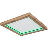 Globo LED stropna svjetiljka Branza (24 W, Raznobojno, Smeđa, D x Š x V: 40 x 40 x 6,5 cm) | shoptok.hr