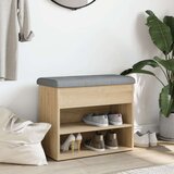  Klupa za cipele boja hrasta 62x32x50 cm konstruirano drvo | shoptok.hr