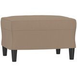  3-dijelni set sofa s jastucima boja cappuccina od umjetne kože | shoptok.hr