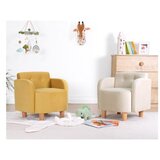 Atelier Del Sofa Kremno bel otroški fotelj Volie – | Shoptok.si