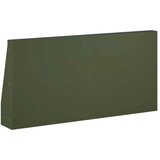  Zadrževanje stene 2 kos 40 x 12 x 50 cm Jeklo Olivno zelena | Shoptok.si