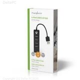 Nedis USB Hub 4-Port USB 2.0 Crni UHUDU2420BK Cijene