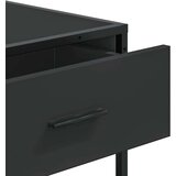 vidaXL Konzolna mizica črna 90x35x80 cm inženirski les | Shoptok.si