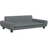  Krevet za pse tamnosivi 100 x 54 x 33 cm baršunasti | shoptok.hr
