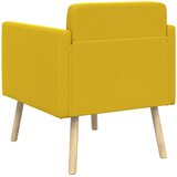  Ukrasna fotelja Žuta Baršun | shoptok.hr