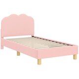  za djecu s uzglavljem Ružičasta 80 x 160 cm Bouclé | shoptok.hr