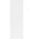 vidaXL Okenska roleta z zavesami Drugo Bela 80 x 220 cm Aluminij | Shoptok.si
