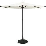  Vrtni Parasol s Podnožjem 270 x 270 cm Poliester Pravokutni | shoptok.hr