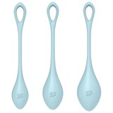 Satisfyer Yoni Power 2 set od 3 vaginalne kuglice, svetloplavi — SATISFY294 Cene