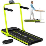 THUNDER Električna nizkoprofilna zložljiva tekalna steza ® IMPACT-LIME – 12 km/h, 1,5 KM, pod posteljo, Bluetooth, nosilnost 130 kg, (5000089640) | Shoptok.si