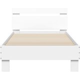  Okvir kreveta s uzglavljem Bijela 80 x 200 cm Konstruirano drvo | shoptok.hr