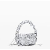 Desigual Ročna torbica srebrna | Shoptok.si
