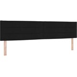  LED krevet za pohranu s madracem Crna 200 x 200 cm Tkanina - Crna 200 x 200 cm Dizajn linija | shoptok.hr
