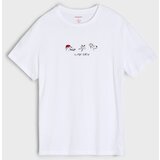 Sinsay Regularna pamučna majica | shoptok.hr