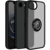 AVIZAR Ohišje za iPhone 16e Magnetni obroč, Črna, (5000010641) | Shoptok.si