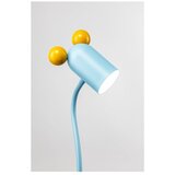 Gtv Svetlo modra namizna svetilka s kovinskim senčilom (višina 50 cm) Mouse – | Shoptok.si