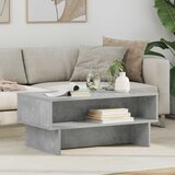  Kava Stol Betonski sivi 80 x 46 x 35 cm Konstruirano drvo | Eponuda.ba