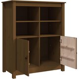  Komoda boja meda 83 x 41,5 x 100 cm od masivne borovine | shoptok.hr
