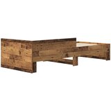  Okvir kreveta s uzglavljem Staro drvo 80 x 200 cm | shoptok.hr