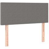  S oprugama i madracem tamnosivi 90x200 cm od tkanine | shoptok.hr
