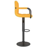  Barski stolci od tkanine 2 kom boja senfa | shoptok.hr