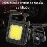 Well Svetilka-obesek za ključe Shine, COB 300lm, IPX4, USB-C, kavelj, odpirač, (21980926) | Shoptok.si