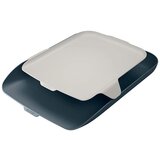 Leitz Namizni predalnik Cosy s polico, 1 kos, siv | Shoptok.si