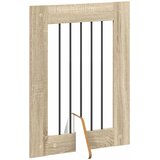  Vrata za pse s postoljem 2 pcs Hrast sonoma 60 x 80 cm | shoptok.hr