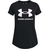 Under Armour Girls' T-shirt Live Sportstyle Graphic SS - black | shoptok.hr