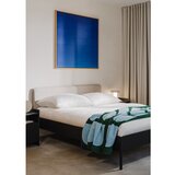 noo.ma Crni tapecirani/od iverice bračni krevet s podnicom 180x200 cm Streiko – | shoptok.hr