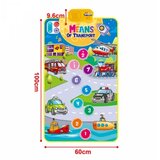  muzička podna podloga saobraćaj 100x60 | ePonuda.com