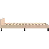  Okvir za krevet s uzglavljem cappuccino 80x200 cm umjetna koža Slike